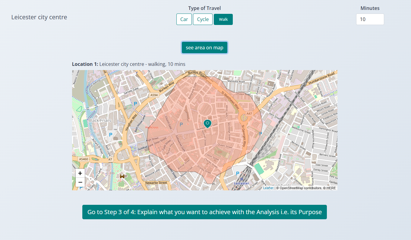 What does a 10-minute catchment really tell you?